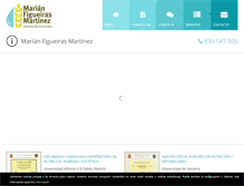 Tablet Screenshot of marianfigueirasmartinez.com